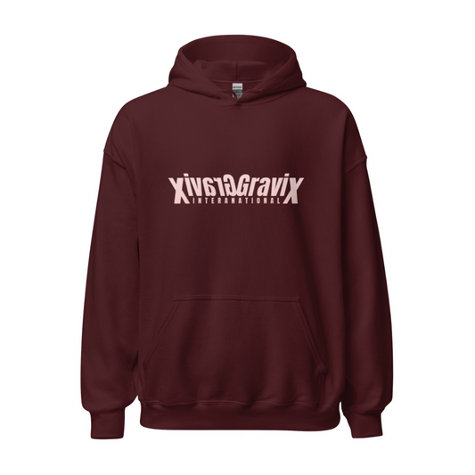 Gravix International Hoodie - Maroon
