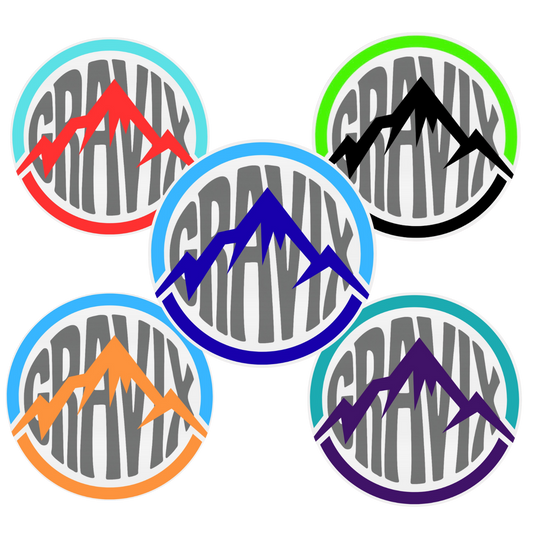Gravix Colour Splash Stickers 10 stickers!!